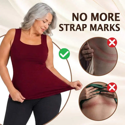 Built-In Comfort Bra Tank Top