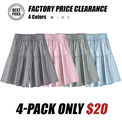 Women's Lightweight Stretch Comfy Flowy Shorts